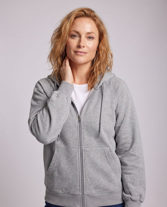 Women's Relaxed Zip Hoodie