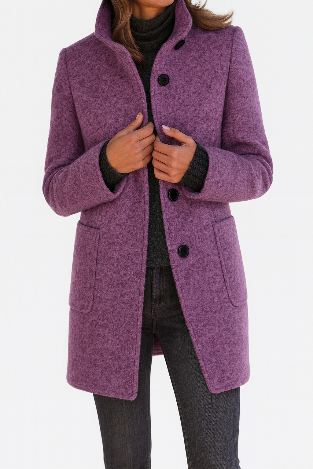 Women's Tailored Wool Coat