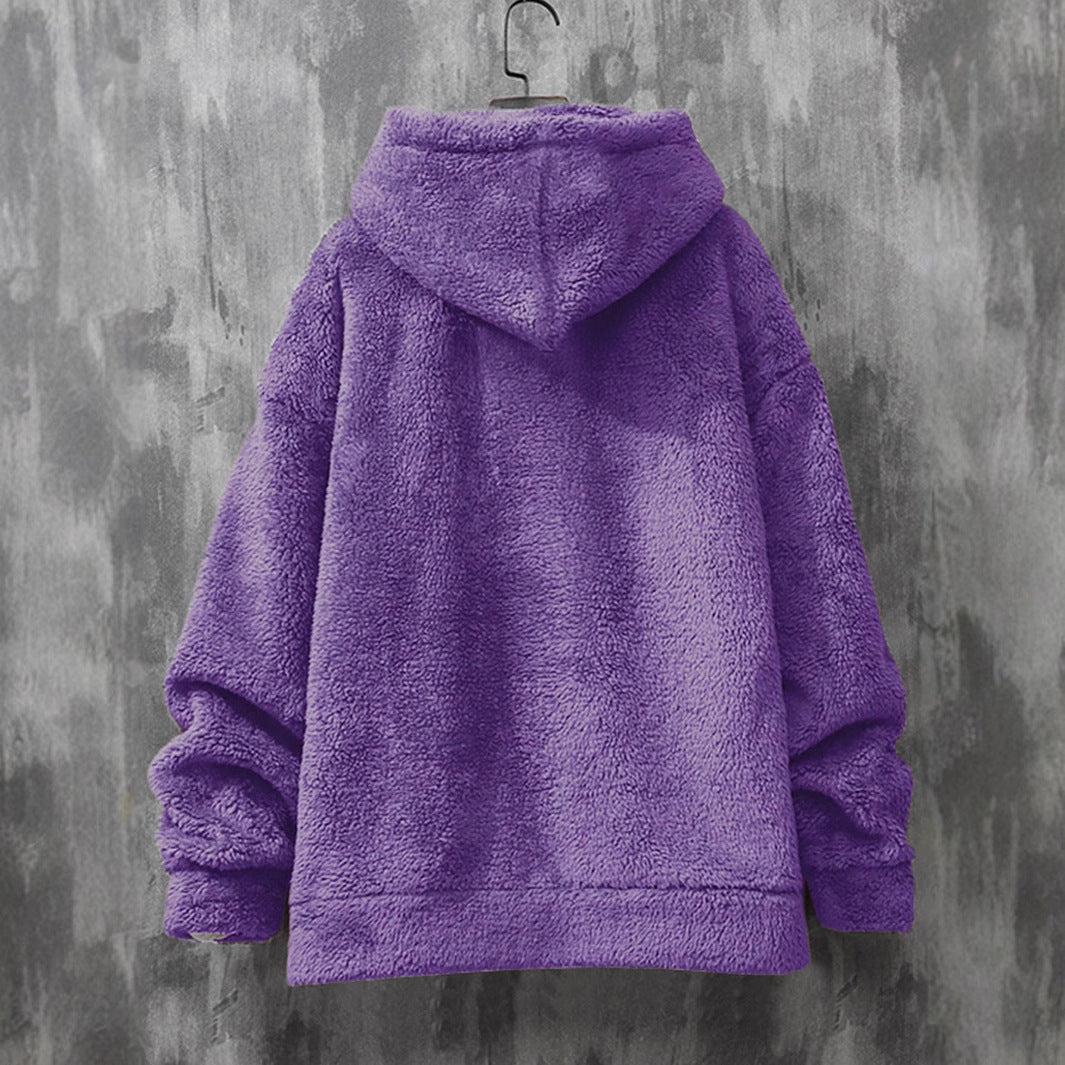 Women's Teddy Fleece Hoodie