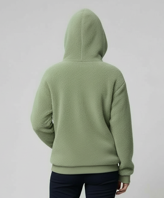 Women's Teddy Zip Up Hoodie