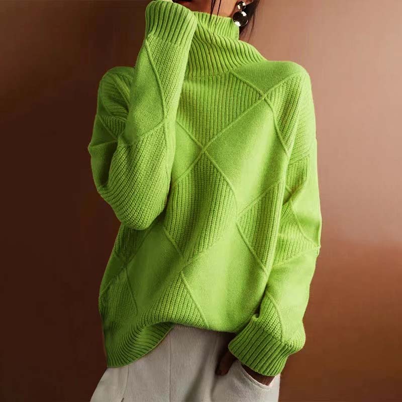 Women's Turtleneck Knit Sweater