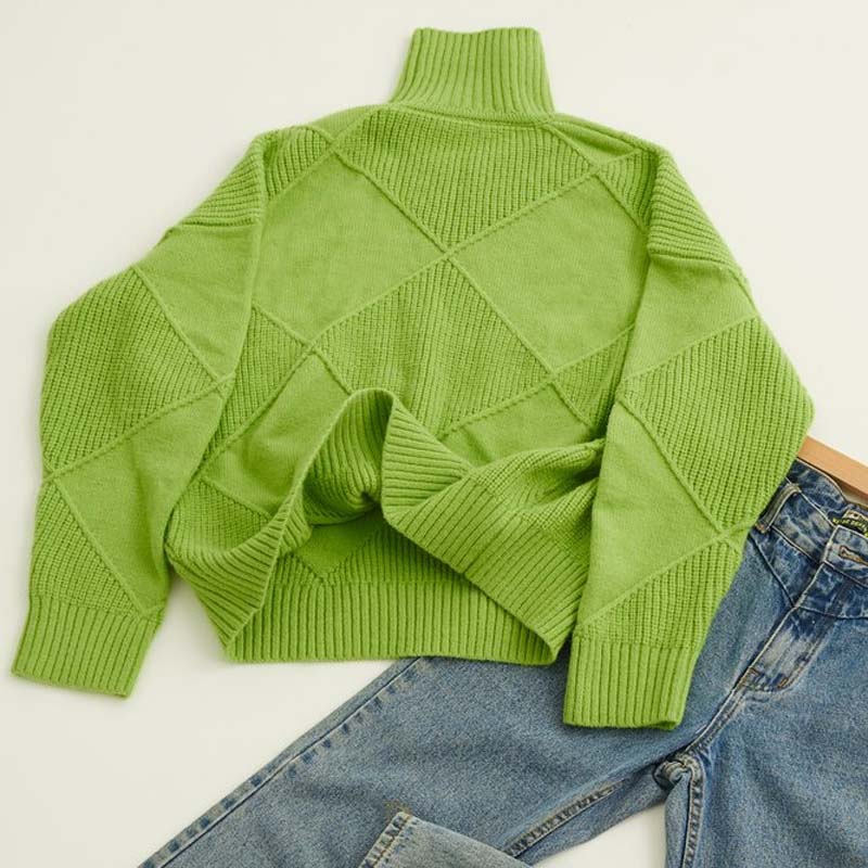 Women's Turtleneck Knit Sweater