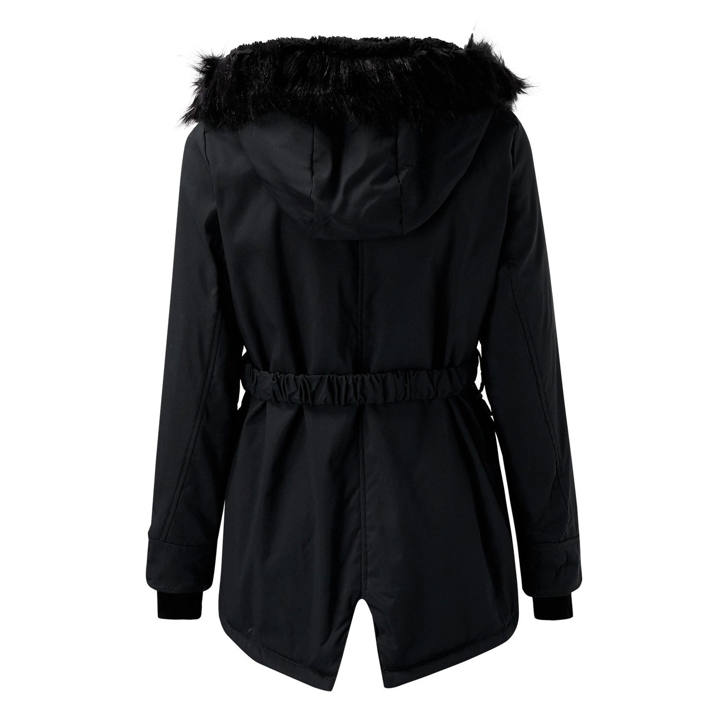 Women's Warm Hooded Parka Coat for Cold Days