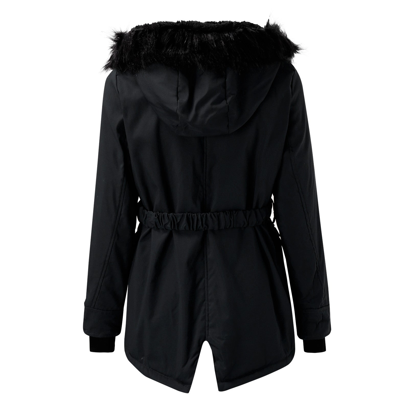 Women's Warm Hooded Parka Coat for Cold Days