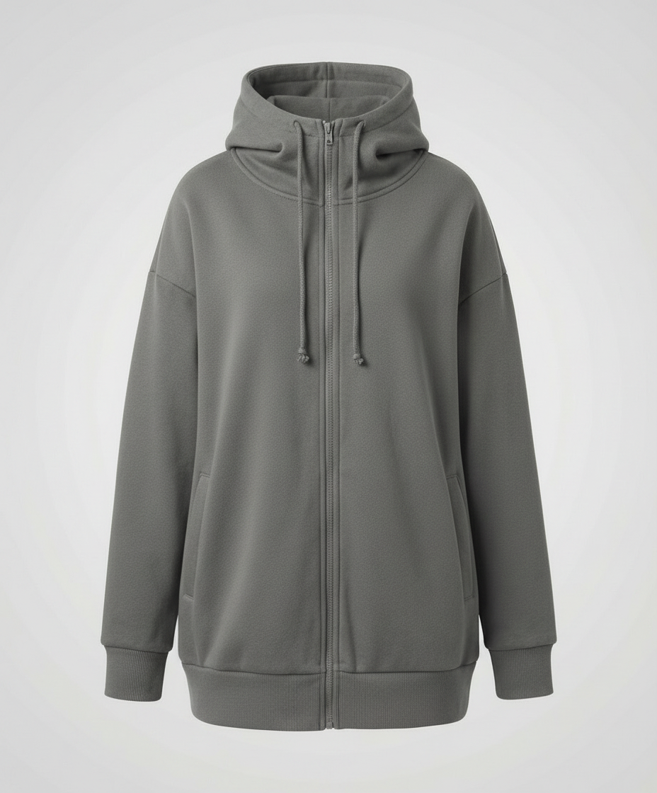 Women's Zip Up Fleece Hoodie