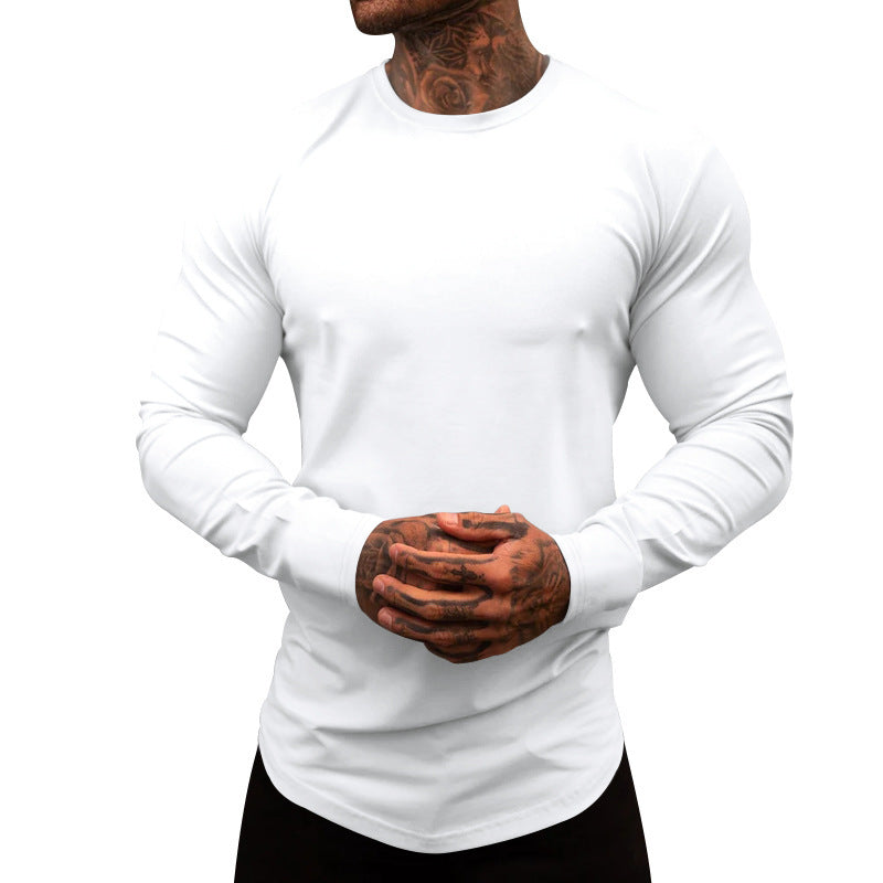 Men's Slim Fit Long Sleeve T Shirt