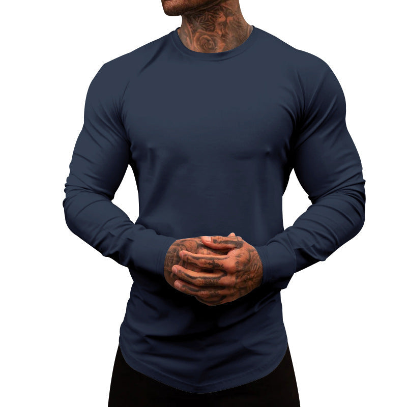 Men's Slim Fit Long Sleeve T Shirt