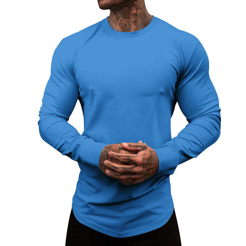 Men's Slim Fit Long Sleeve T Shirt