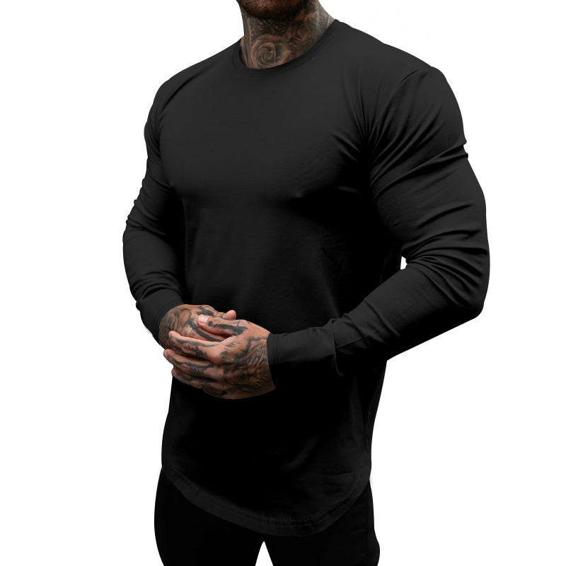 Men's Slim Fit Long Sleeve T Shirt