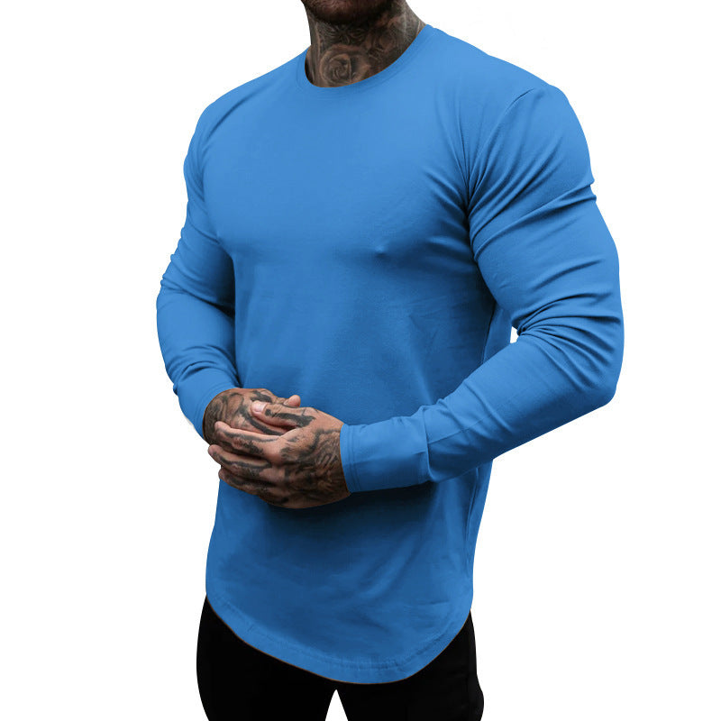 Men's Slim Fit Long Sleeve T Shirt