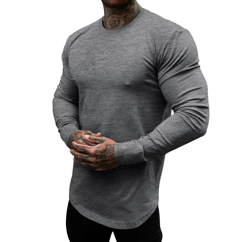 Men's Slim Fit Long Sleeve T Shirt