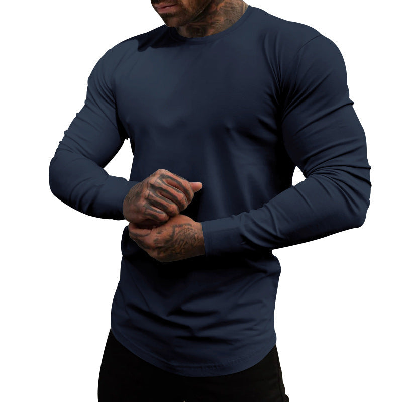 Men's Slim Fit Long Sleeve T Shirt