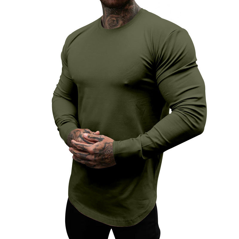 Men's Slim Fit Long Sleeve T Shirt