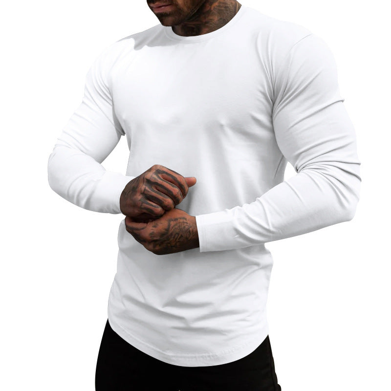 Men's Slim Fit Long Sleeve T Shirt